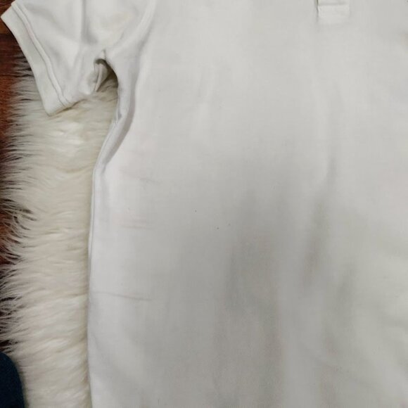 Burberry Brit White Classic Logo 1856 Short Sleeve Designer Polo Shirt Men's M - Picture 6 of 12